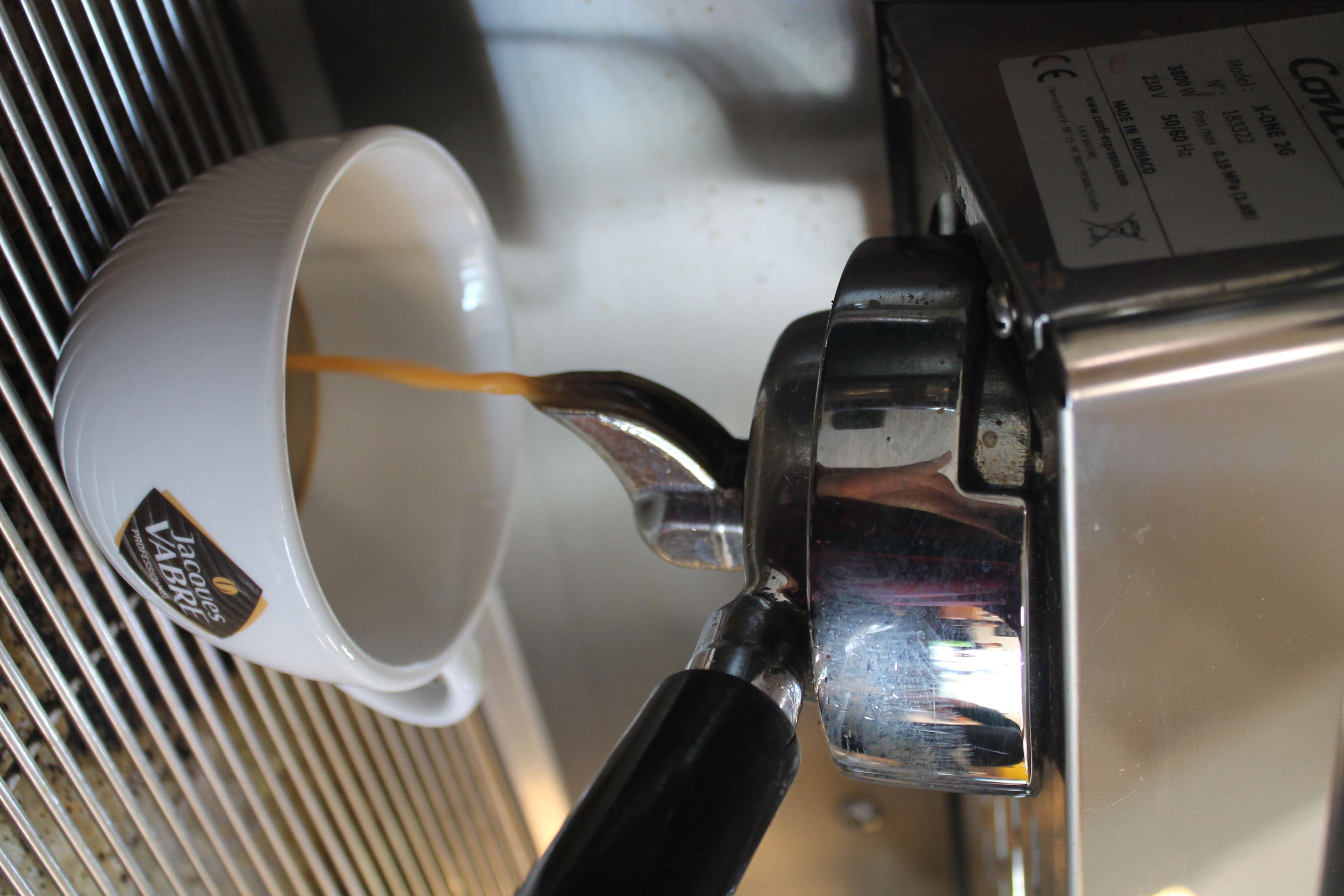 Cafe en preparation